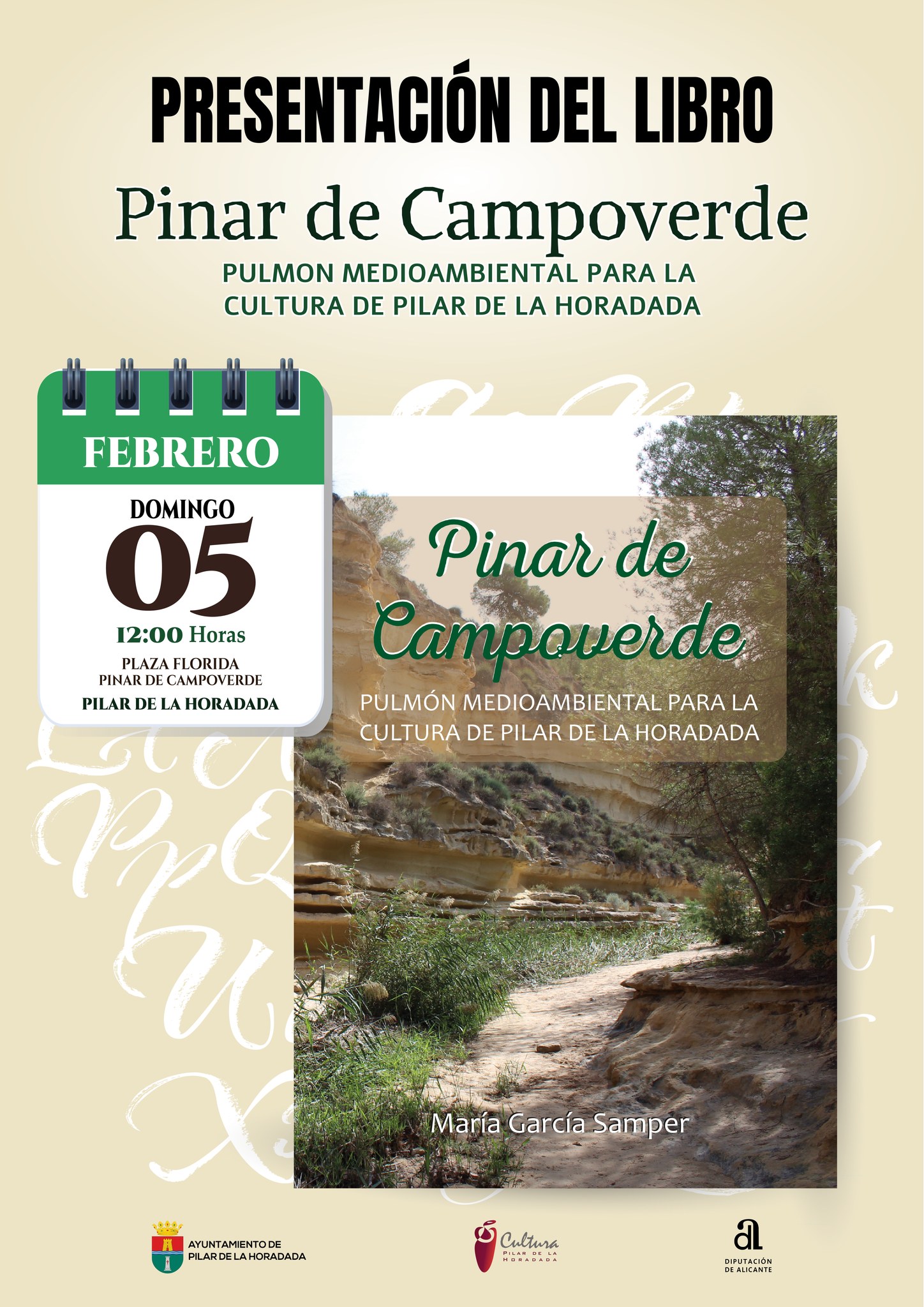 Presentación libro Pinar de Campoverde Pilar de la Horadada 2023