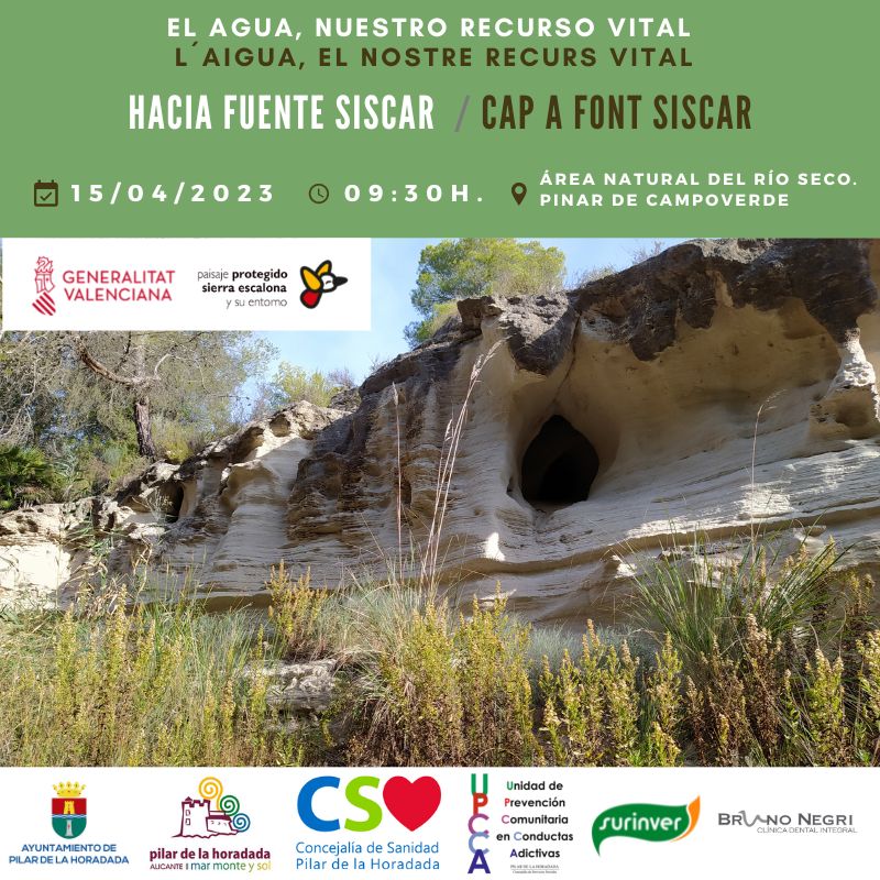Ruta Fuente del Siscar Pilar de la Horadada 15 de abril 2023