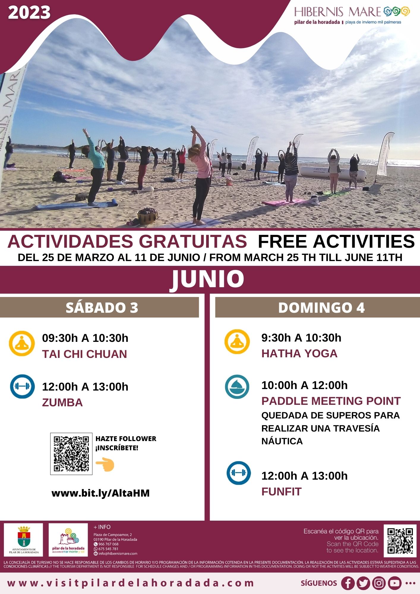 Cartel Hibernis Mare 3 y 4 de junio de 2023