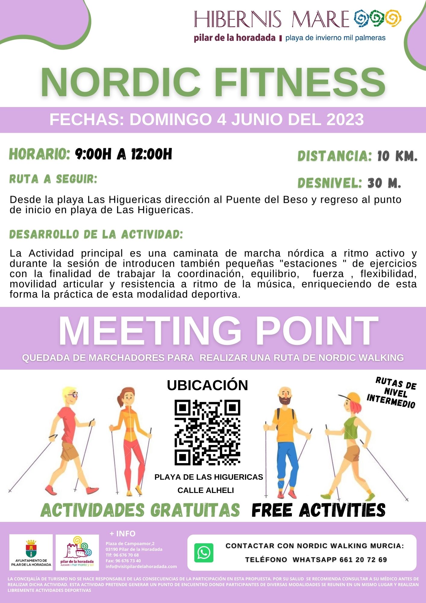 Nordic Walking Fitness Meeting Point 