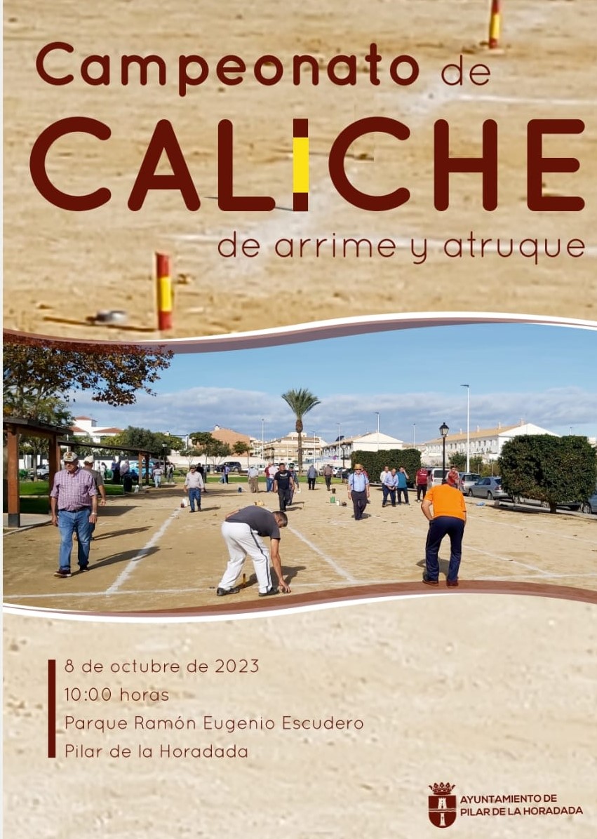 Cartel campeonato de Caliche