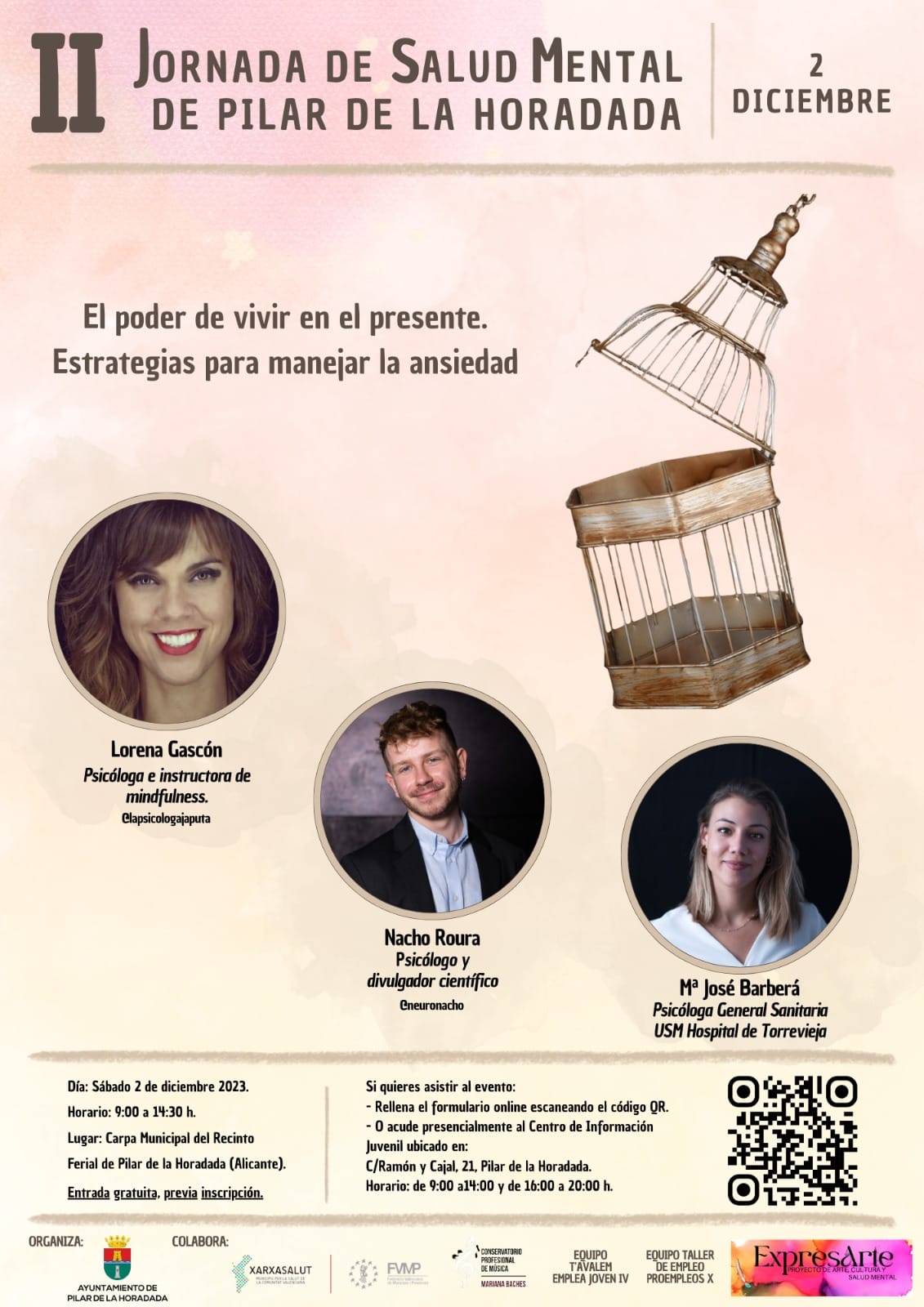II Jornadas de Salud mental en Pilar de la Horadada