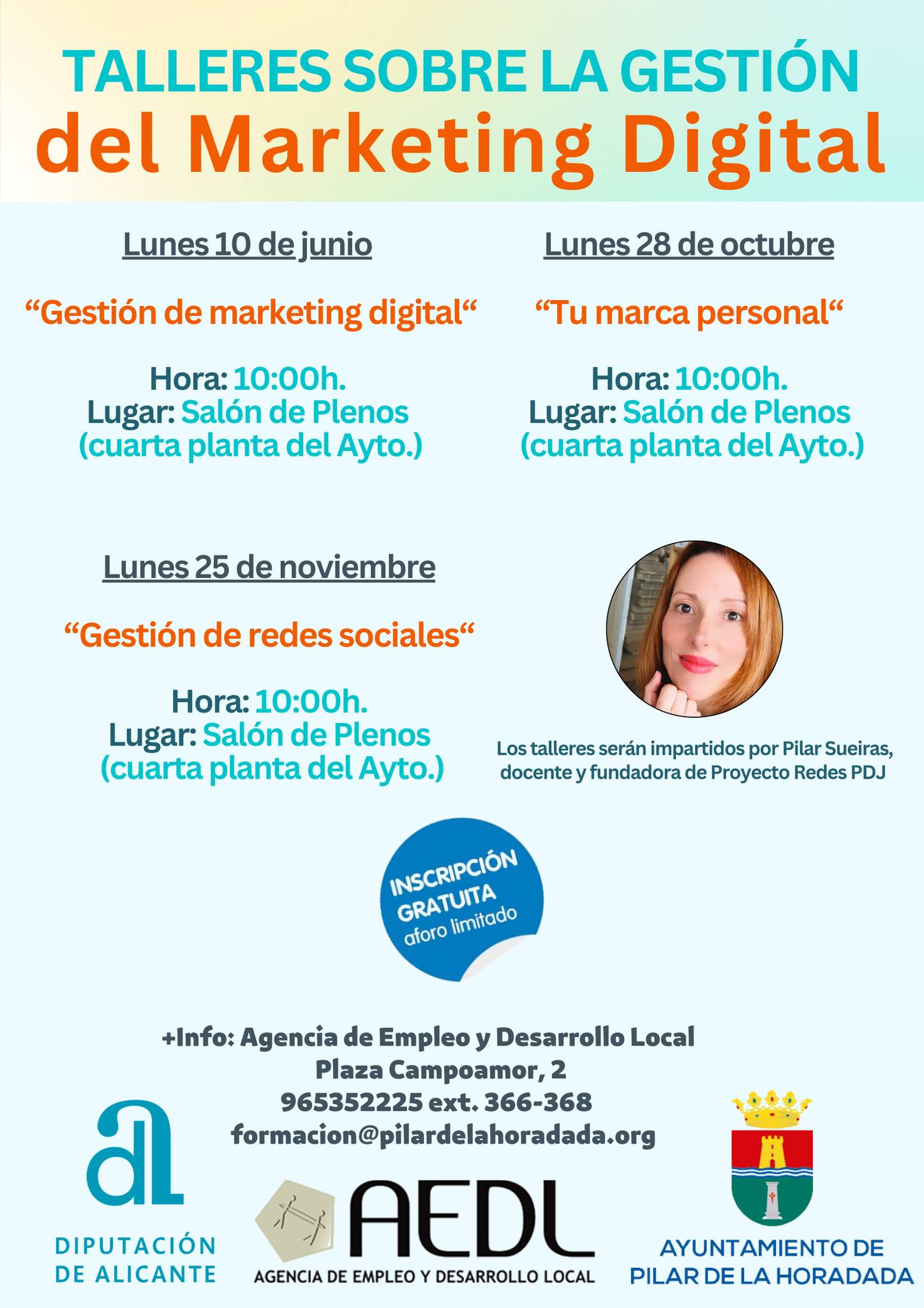Talleres aedl Pilar de la Horadada