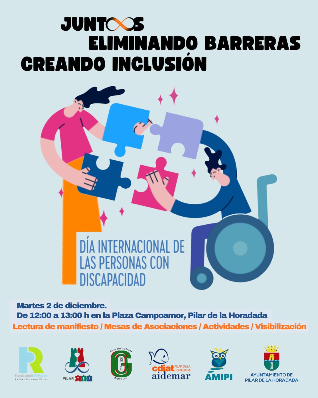 Cartel dia internacional de la discapacidad