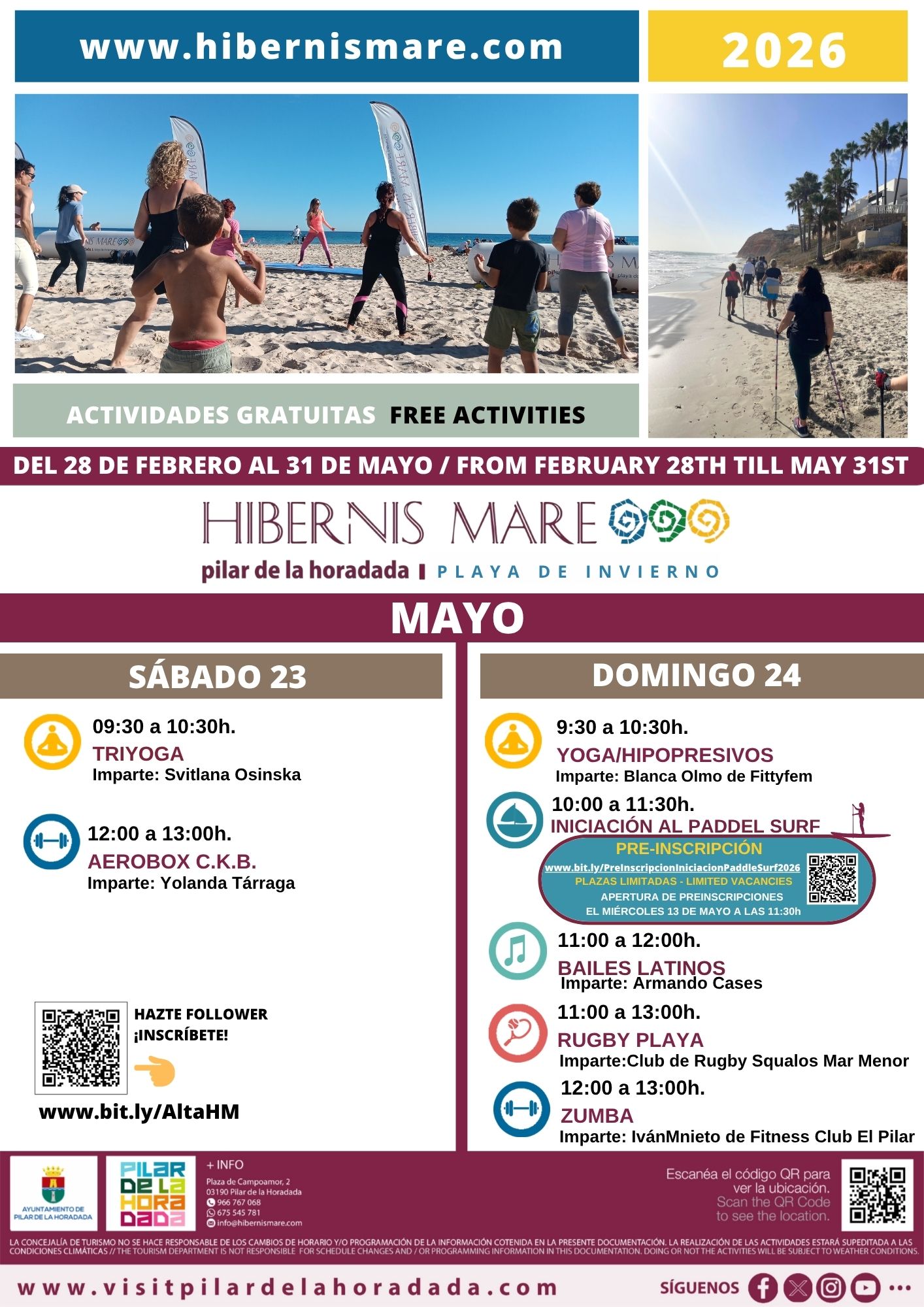 Cartel Hibernis Mare 23 y 24 de mayo
