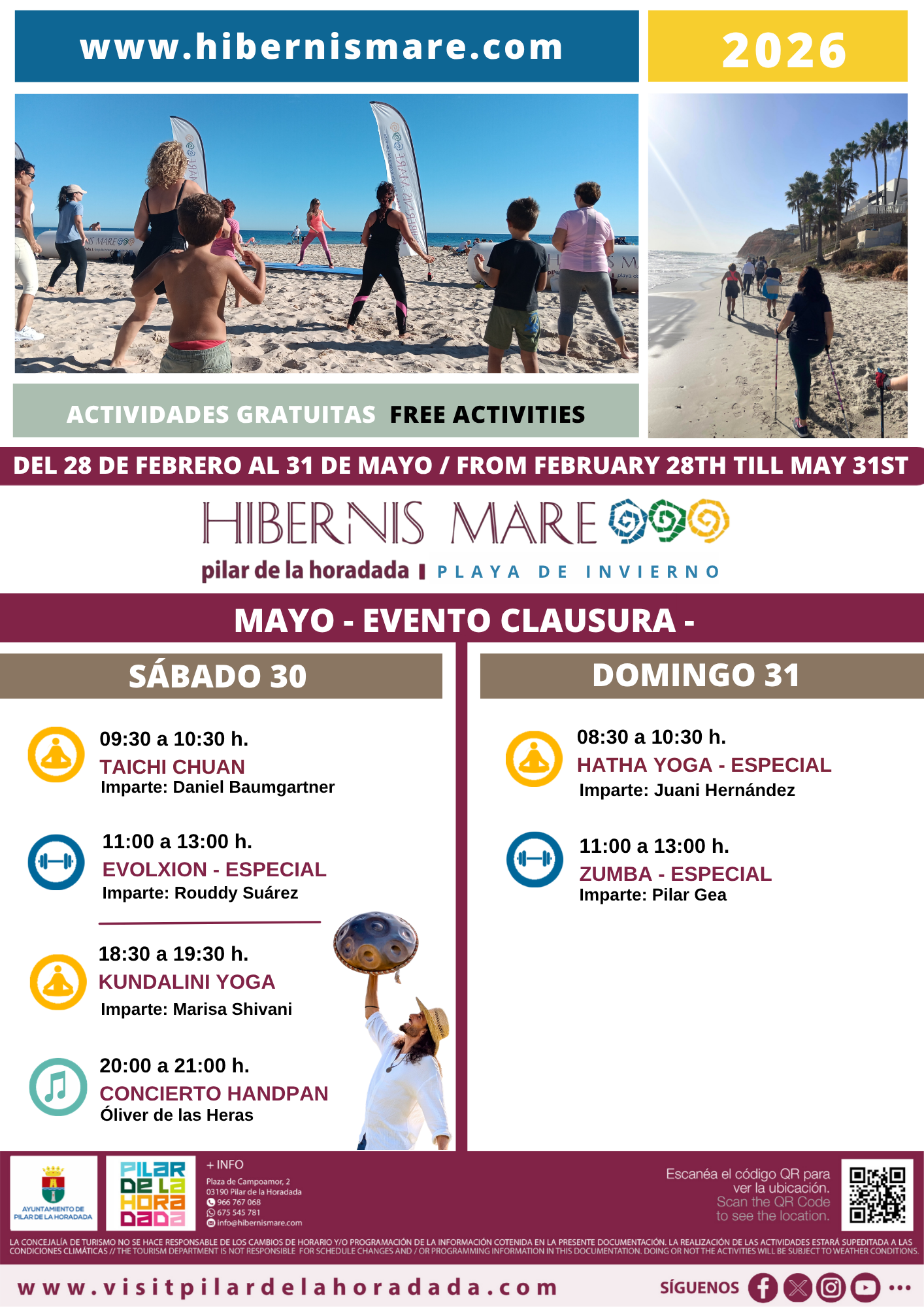 Cartel Hibernis Mare 30 y 31 de mayo