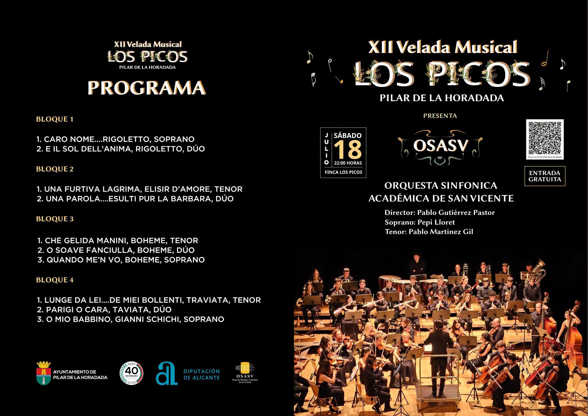 programación velada los picos