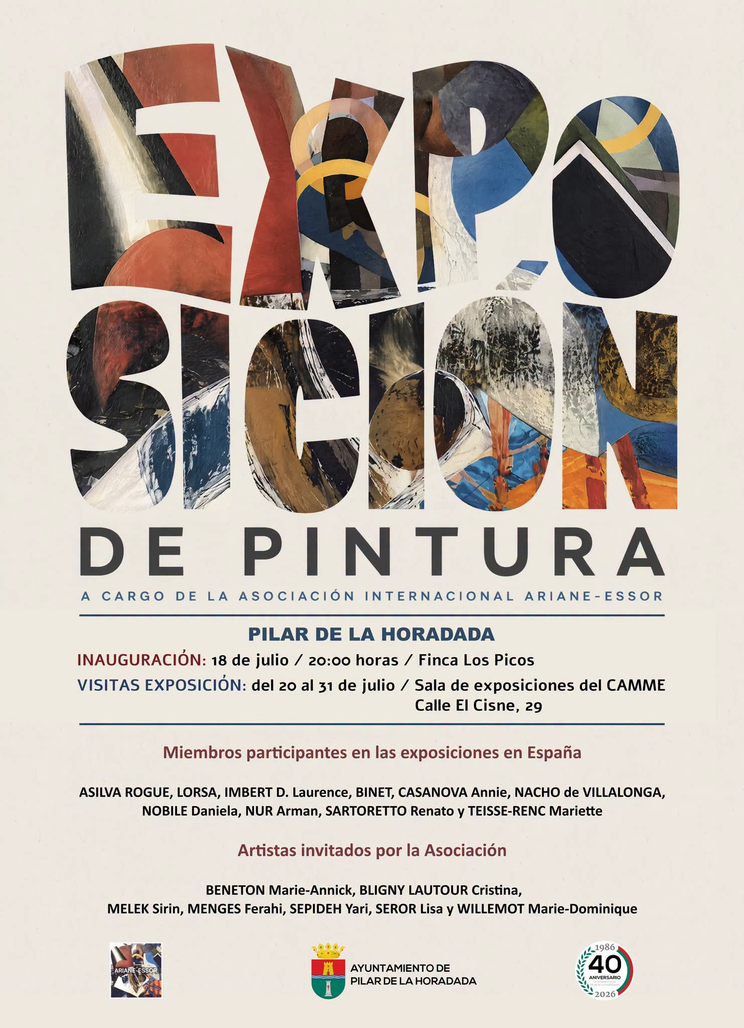 Cartel esposicón de lectura