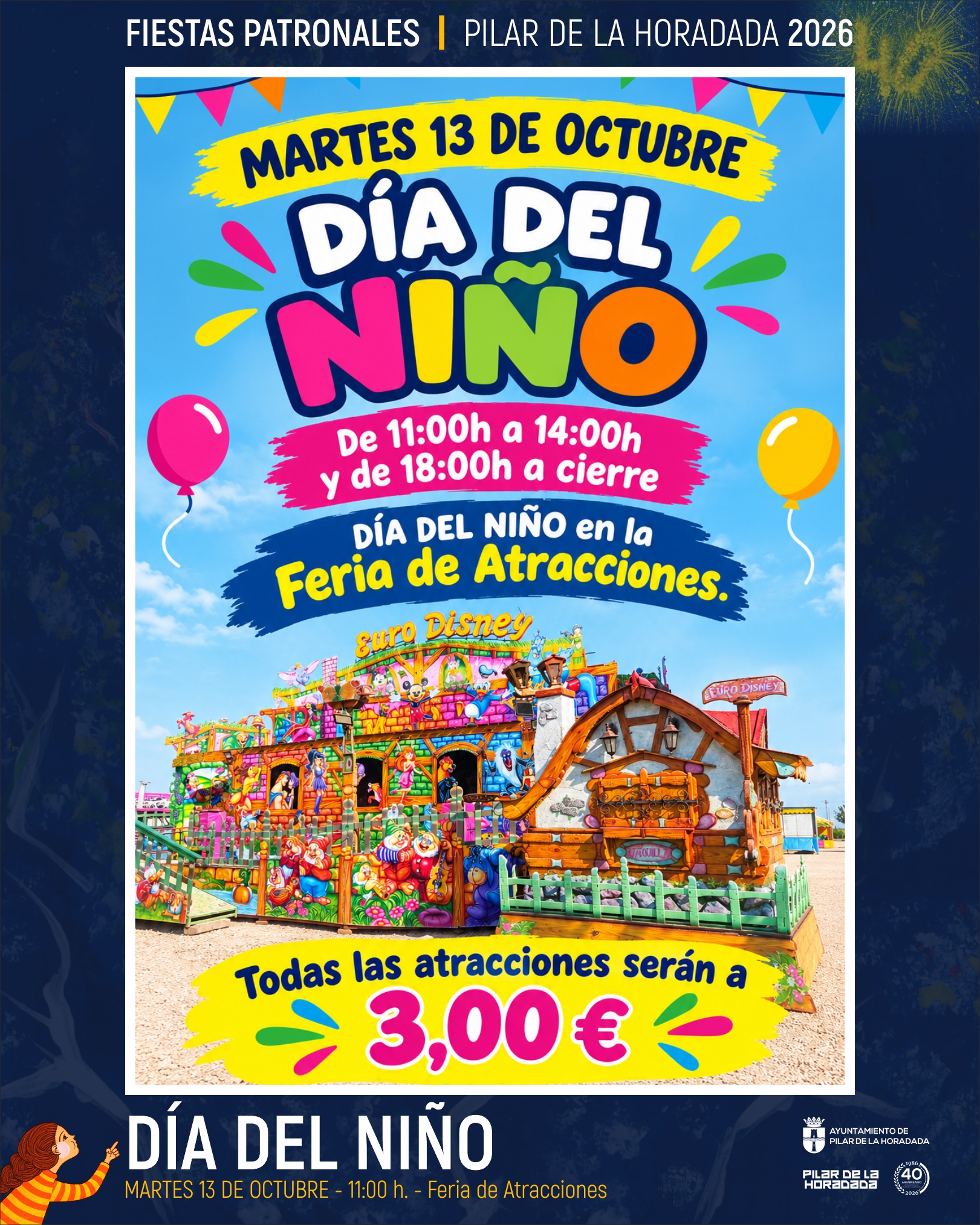 cartel dia del niño