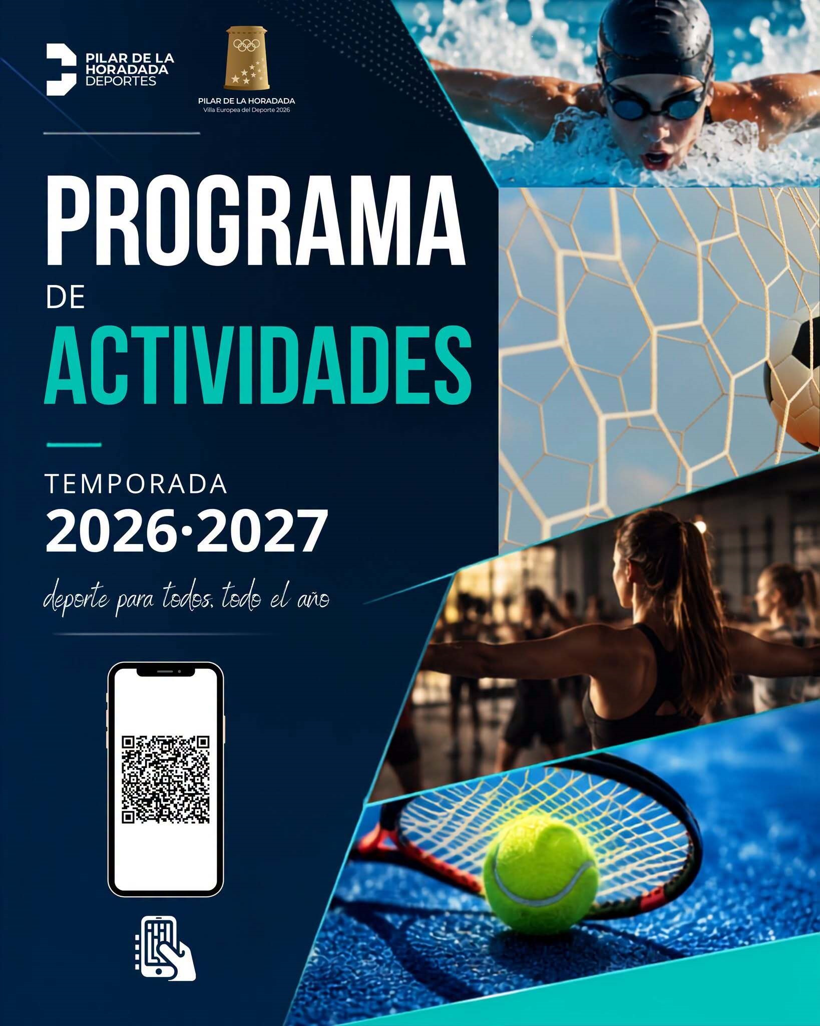 ACTIVIDADES DEPORTIVAS MUNICIPALES DIRIGIDAS Y ESCUELAS DEPORTIVAS TEMPORADA 2026/2027
