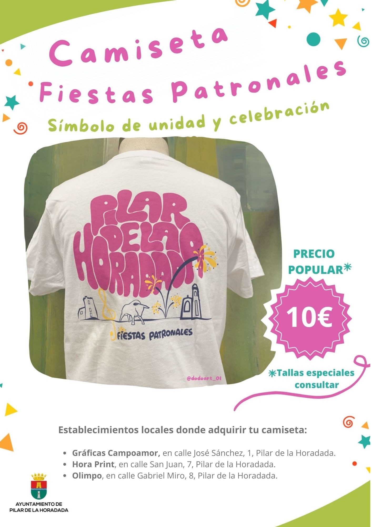CAMISETA FIESTAS PATRONALES