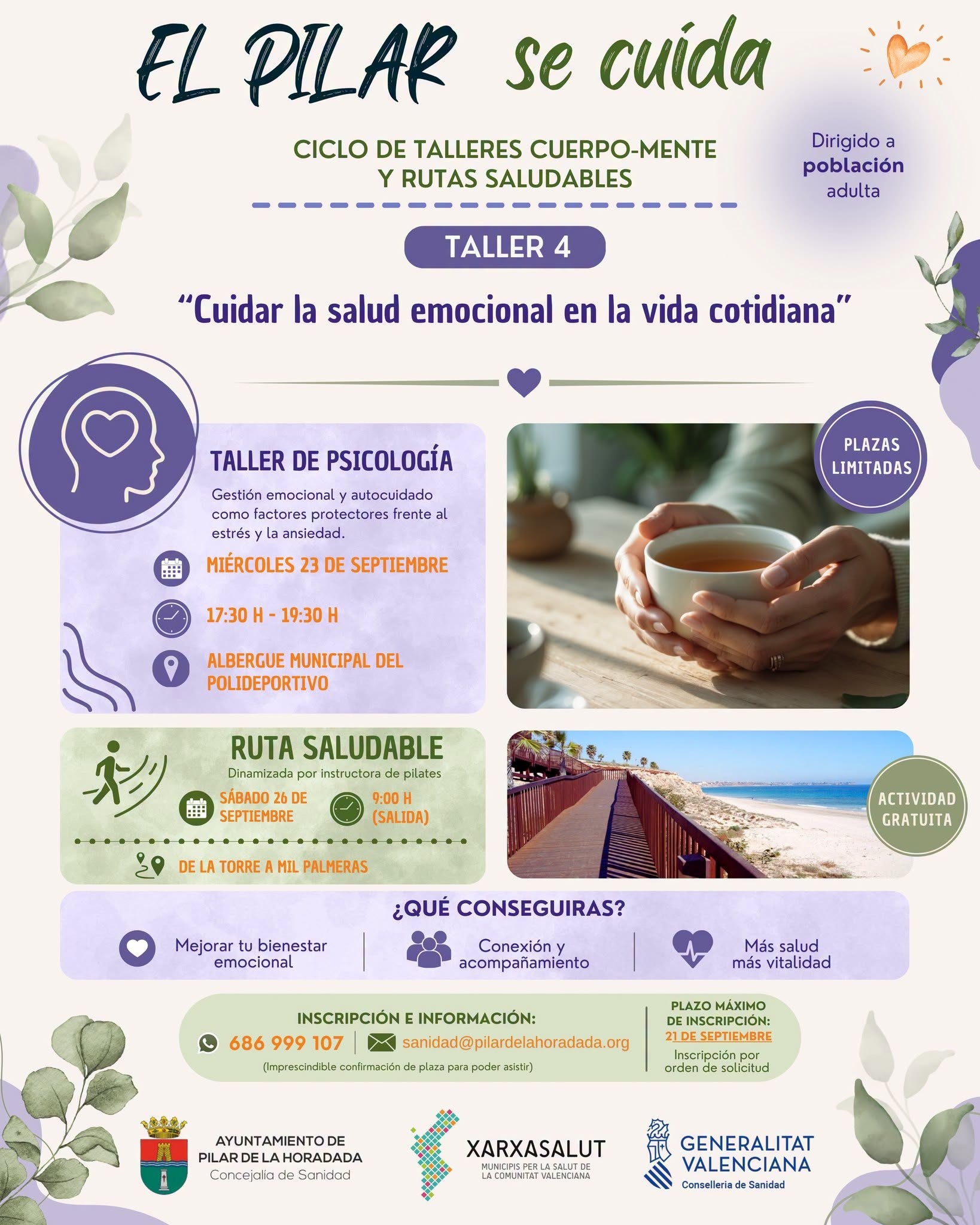TALLER DE PSICOLOGÍA: