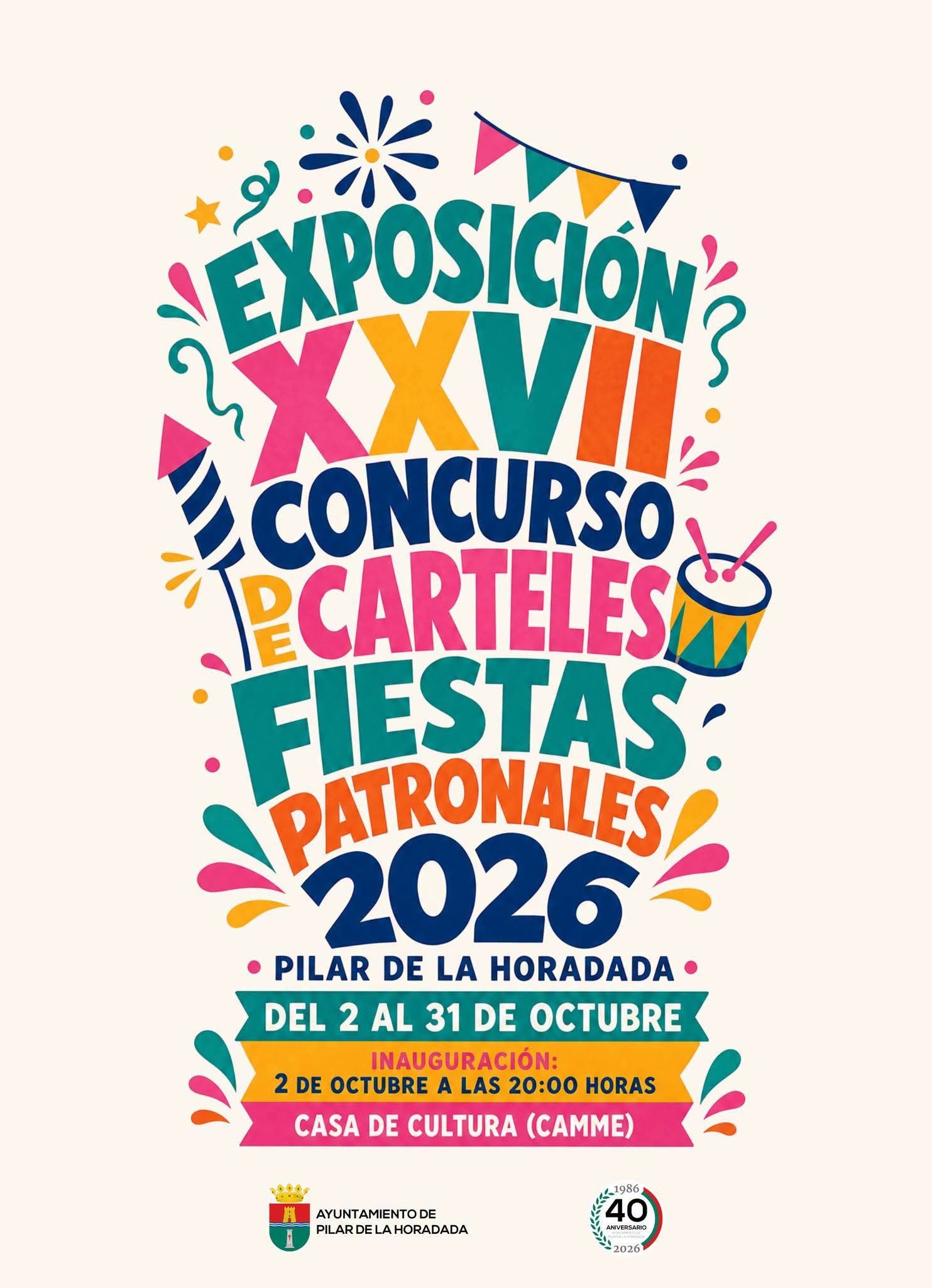 EXPOSICIÓN CONCURSO DE CARTELES FIESTAS PATRONALES 2026