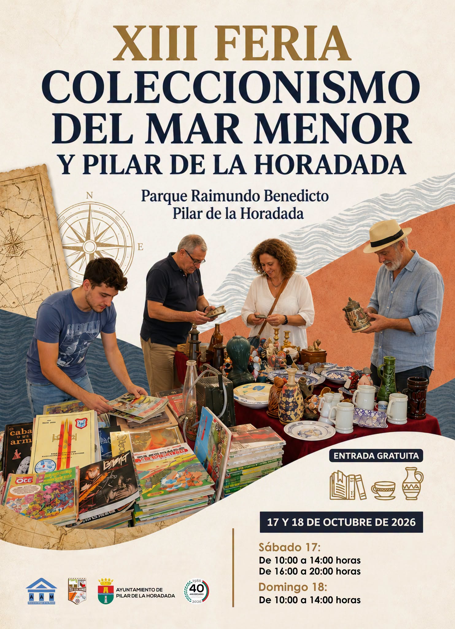 Feria del coleccionismo del Mar Menor y Pilar de la Horadada