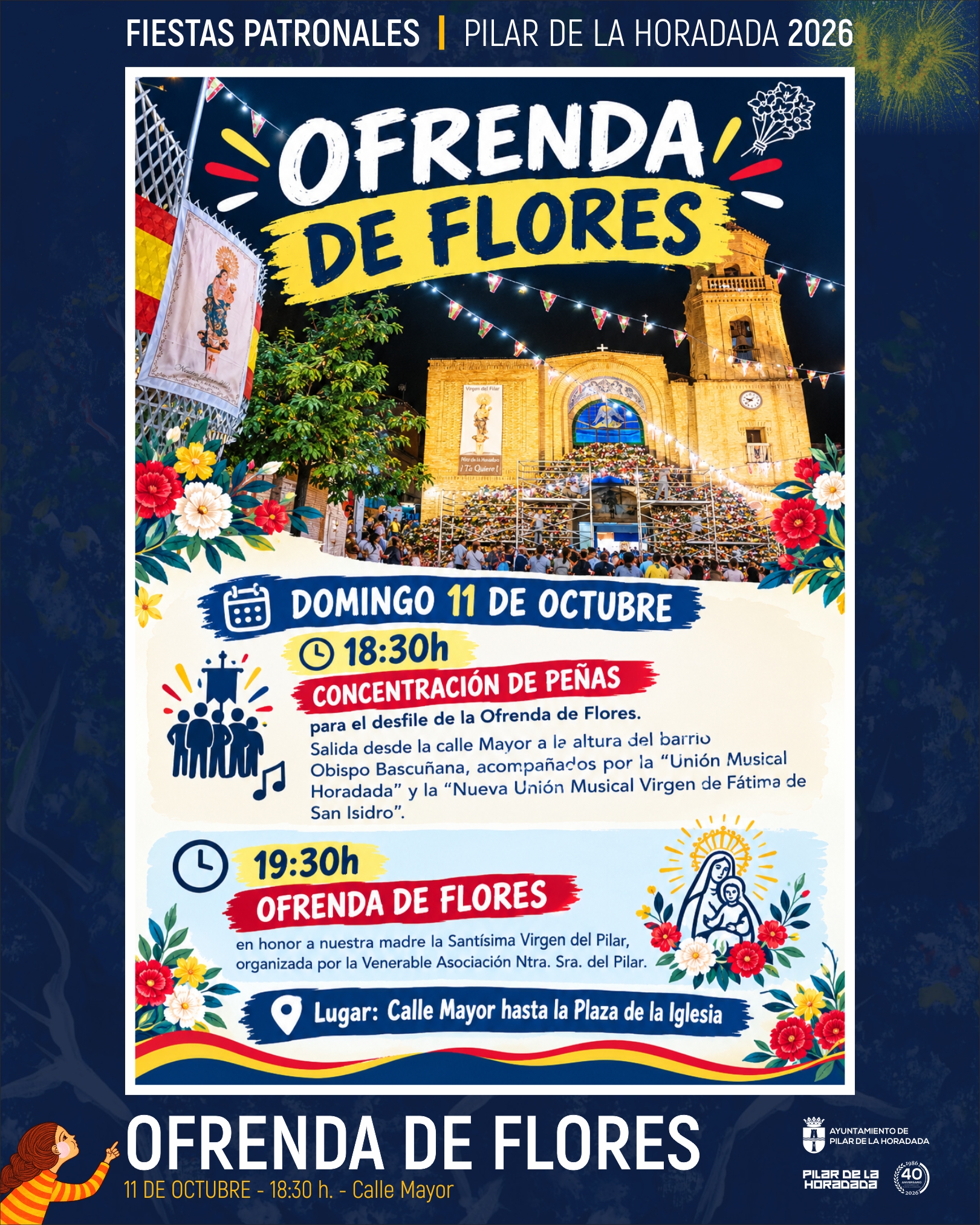 OFRENDA DE FLORES