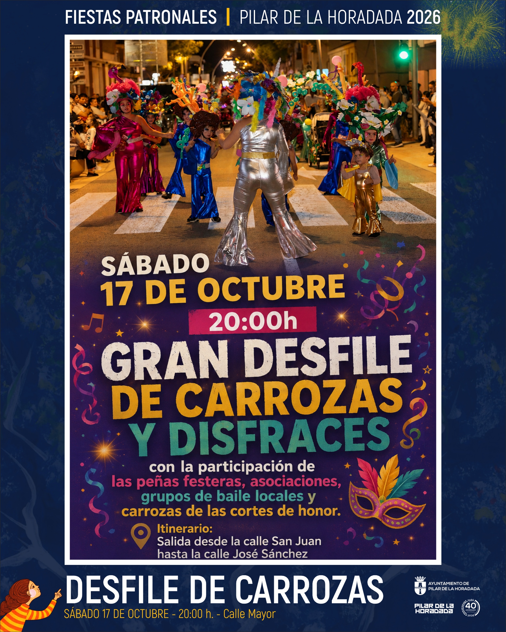 GRAN DESFILE DE CARROZAS Y DISFRACES