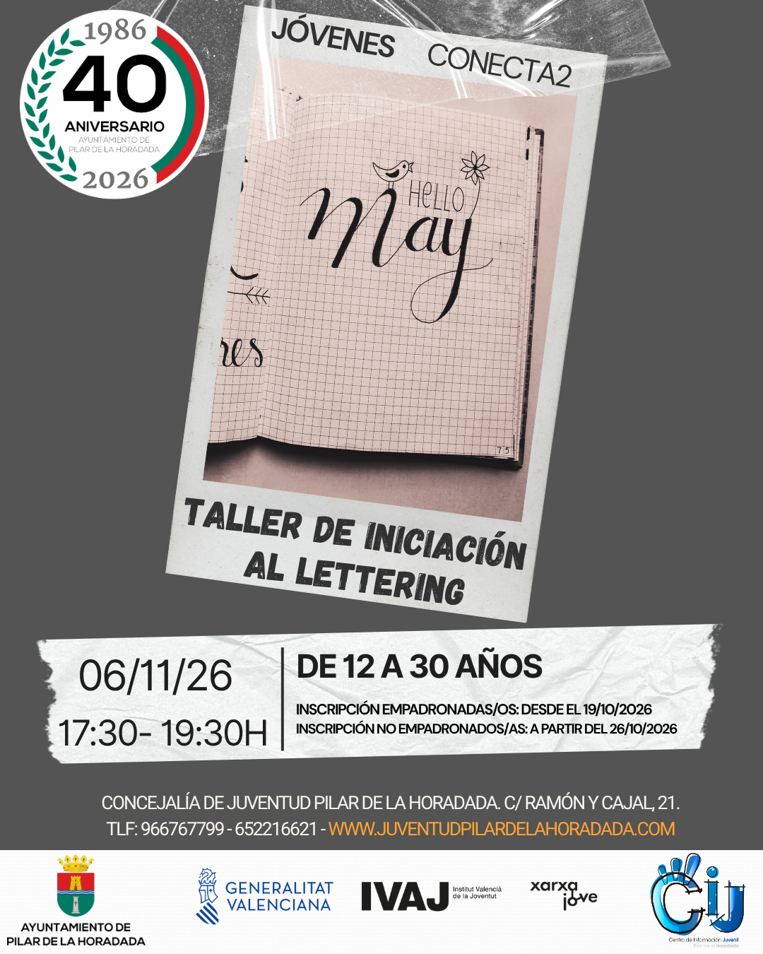 TALLER DE INICIACIÓN AL LETTERING