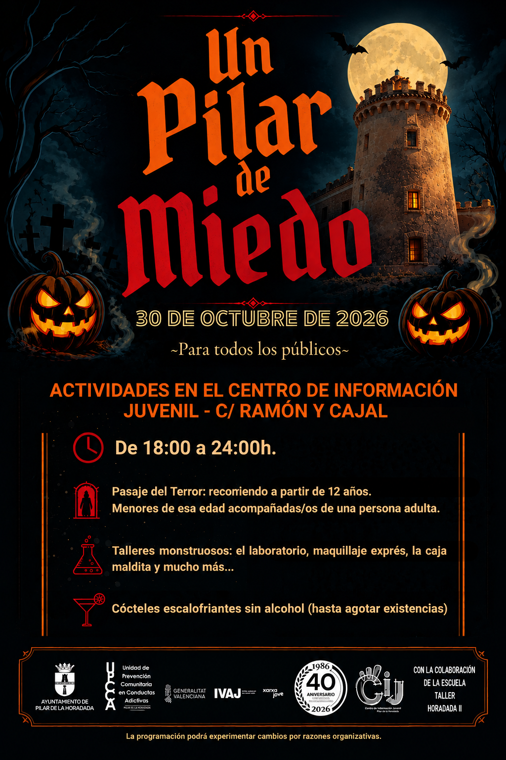 HALLOWEEN EN PILAR DE LA HORADADA