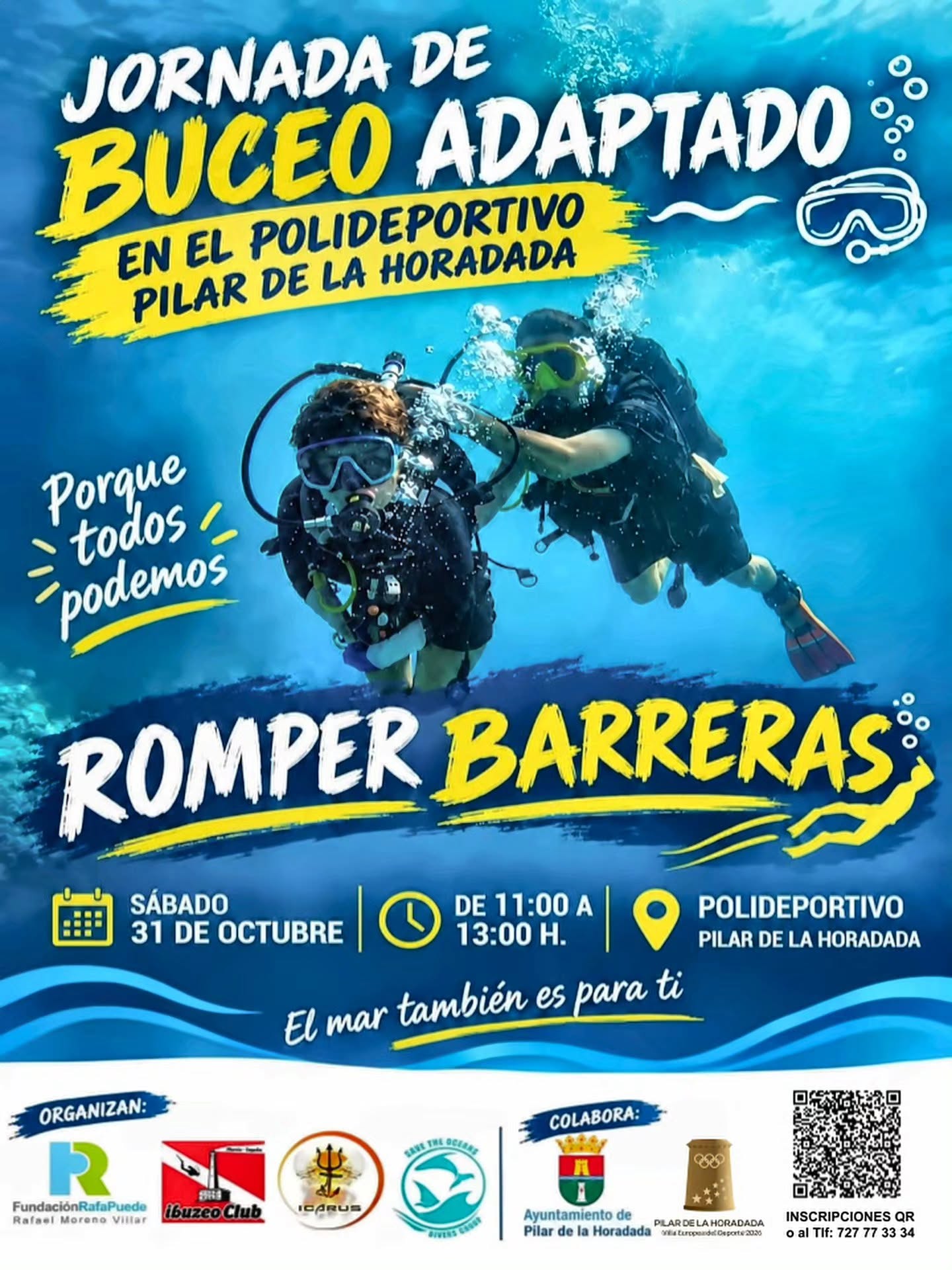 JORNADA DE BUCEO INCLUSIVO ADAPTADO